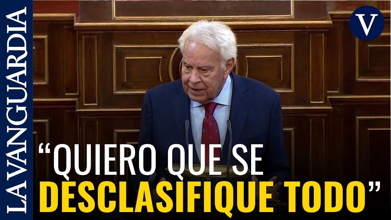 23-F I Felipe González: “Quiero que se desclasifique todo, pero que haya una ley que lo garantice”