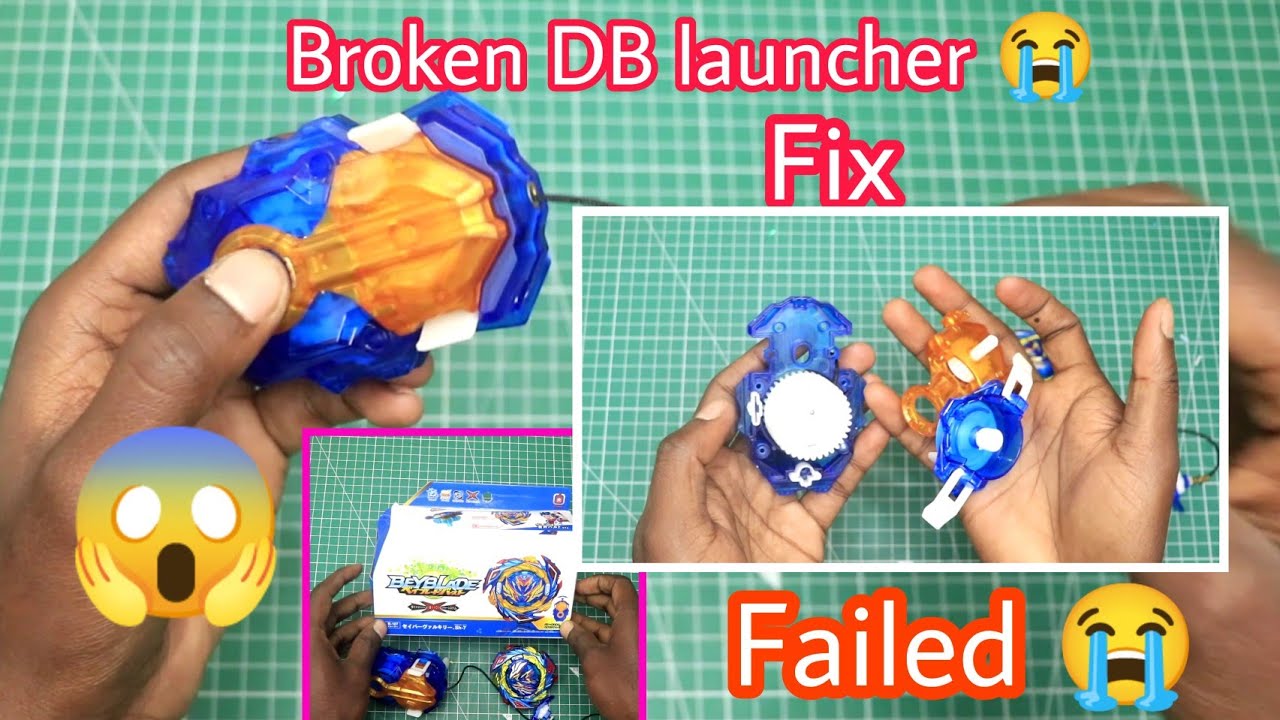 Dynamite Battle Beyblade launcher fix  failed |