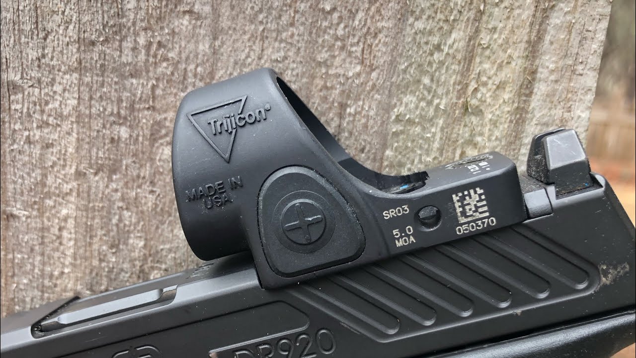 Trijicon SRO 1k Round Review- as my ccw