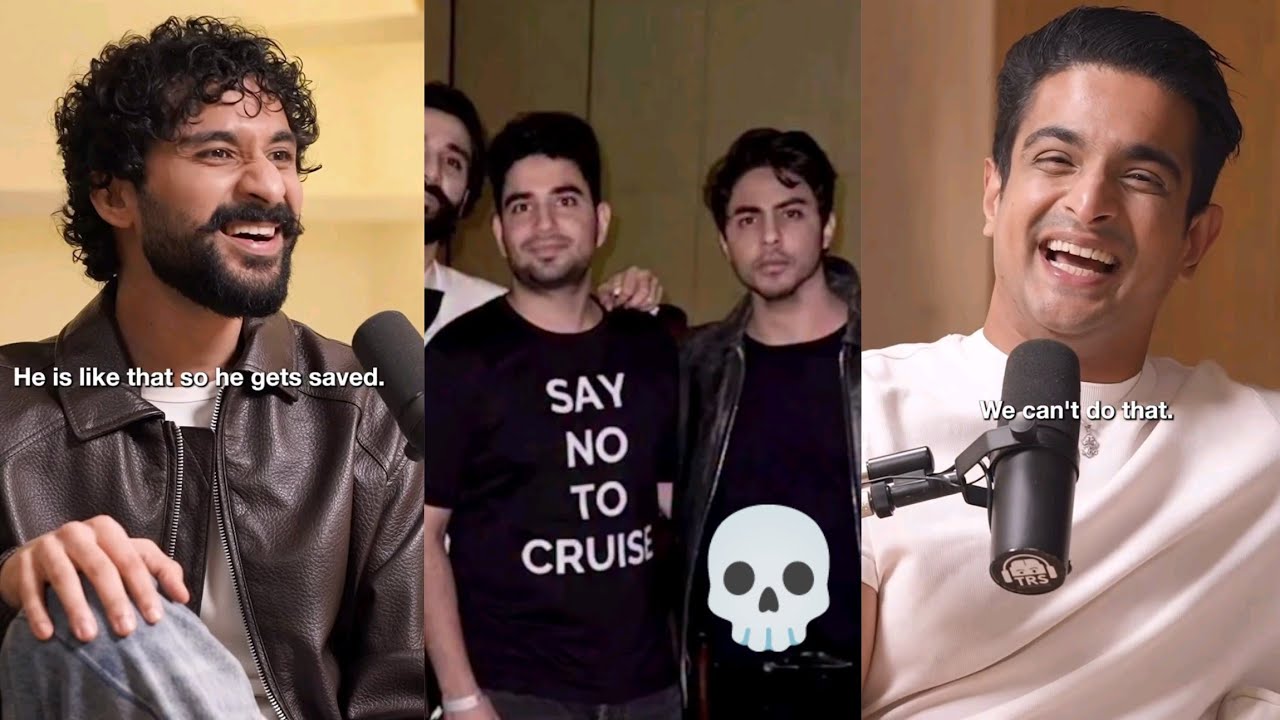 Samay Raina Tshirt SAY NO TO CRUISE 💀 | Ranveer x Rajgav viral podcast
