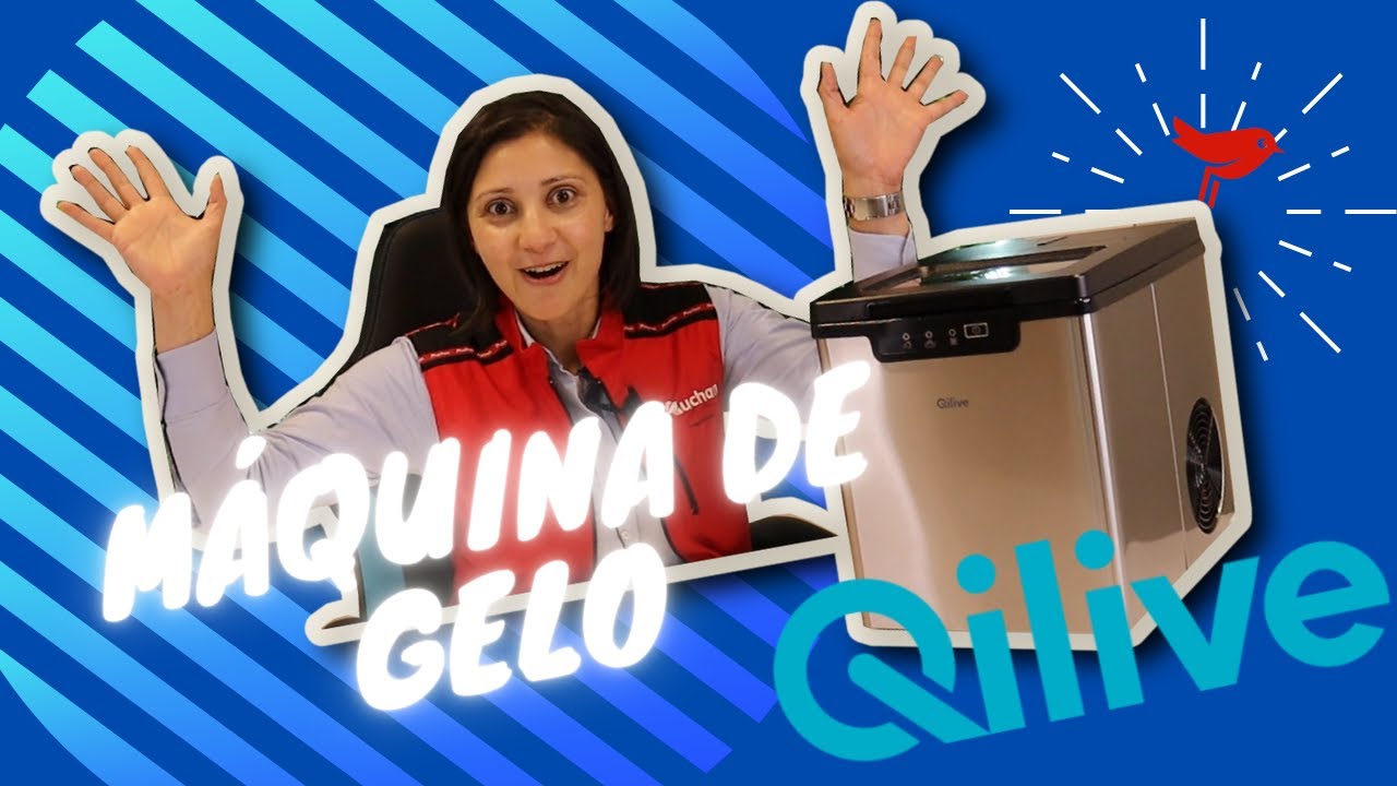 Máquina de Gelo Qilive - Auchan