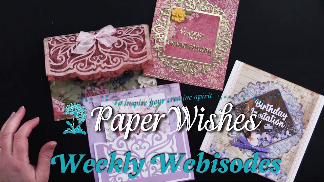 Elegant Pocket & Frame Dies by Simply Made Crafts