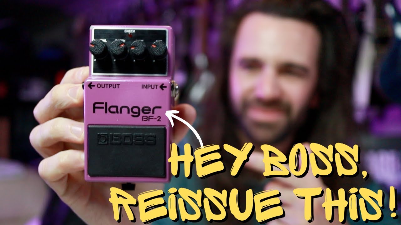 Лучшая педаль модуляции BOSS? BF-2 Flanger