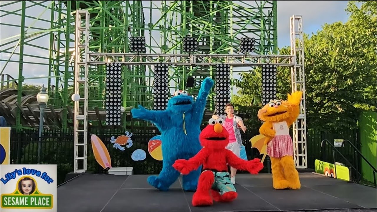 Sesame Place - Furry Friends Dance Party Beach Bash | 7/4/23 | 7:00pm