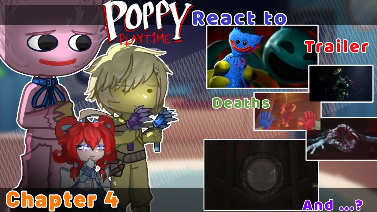 【Poppy Playtime React to Chapter 4】!¡WATCH IN 2X SPEED¡! 【Credits in the DESC】