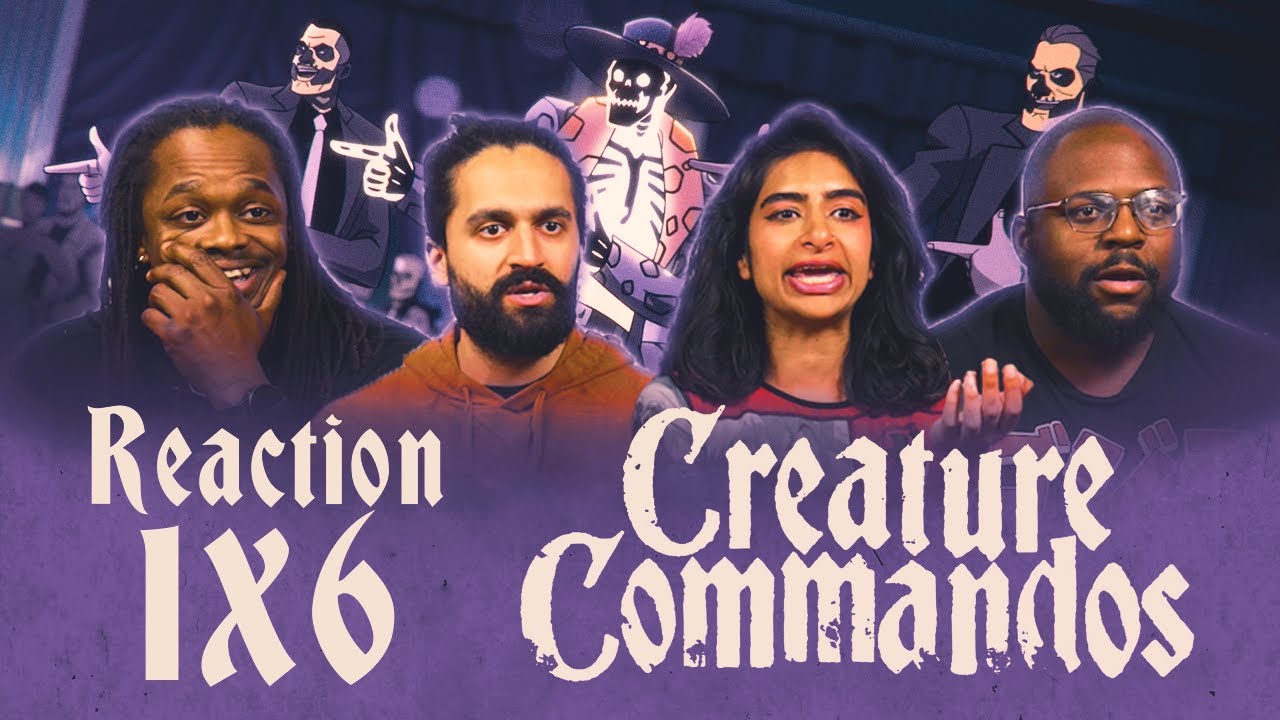 Priyatel Skelet - Creature Commandos 1x6 - Group Reaction