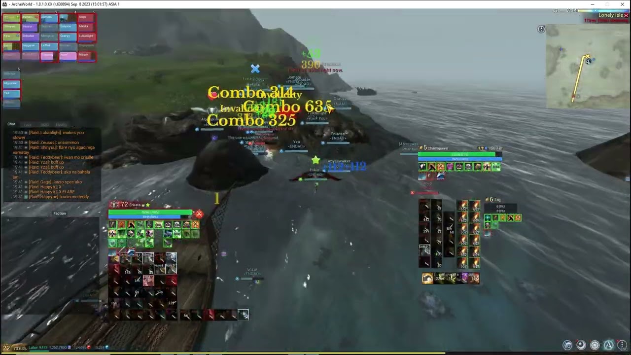 Sea PvP Archeworld Melee