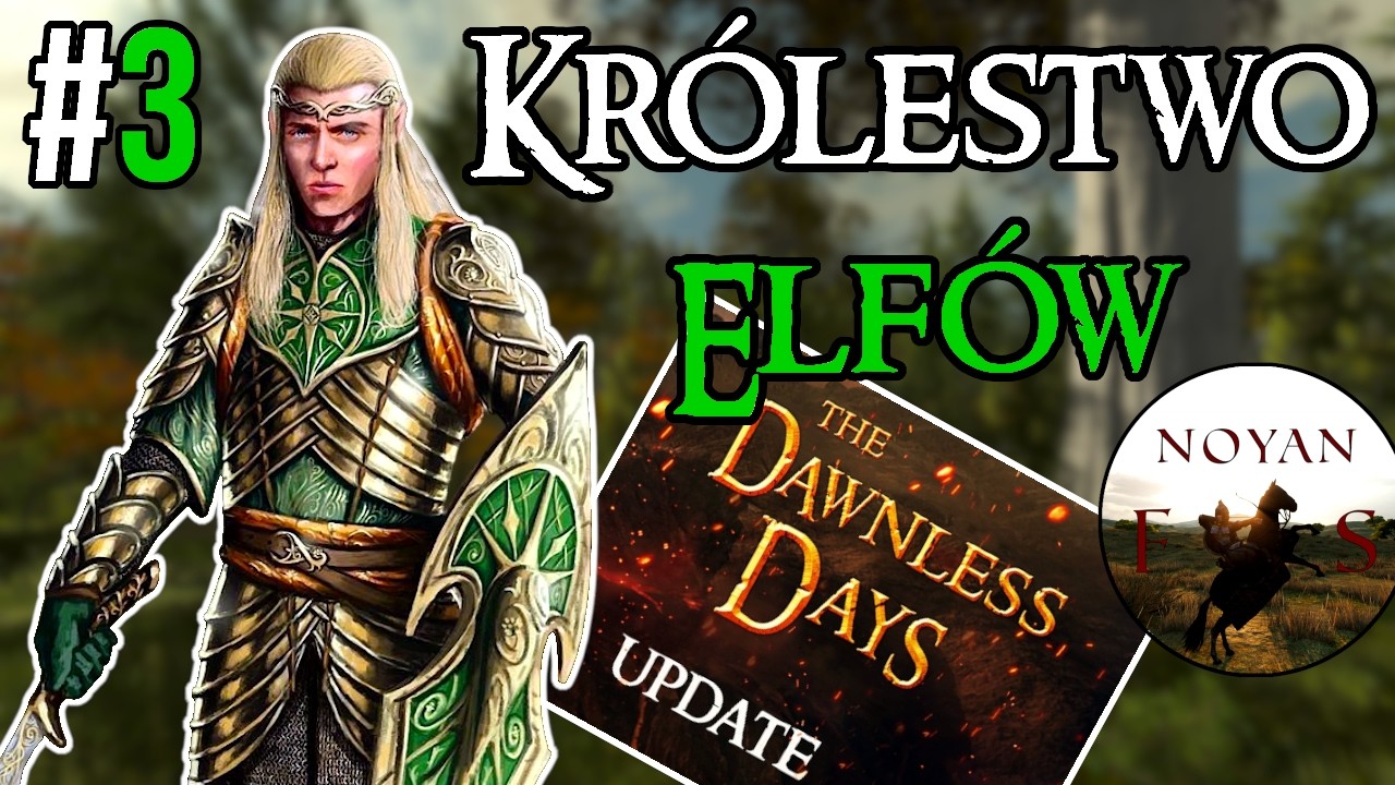🕷️INWAZJA PAJĄKÓW🕷️ (LEŚNE ELFY🏹) | The Dawnless Days Total War | #3