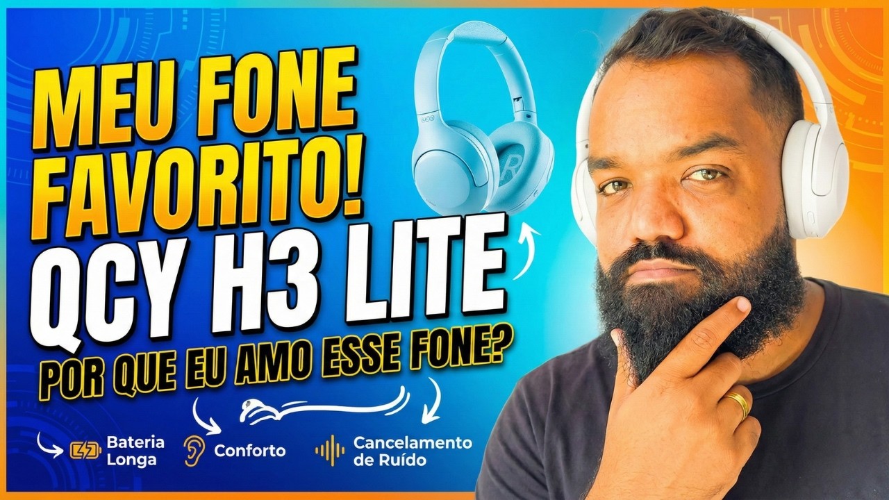 QCY H3 Lite: O Melhor Fone Bluetooth Barato que Já Usei? (Review Sincero)