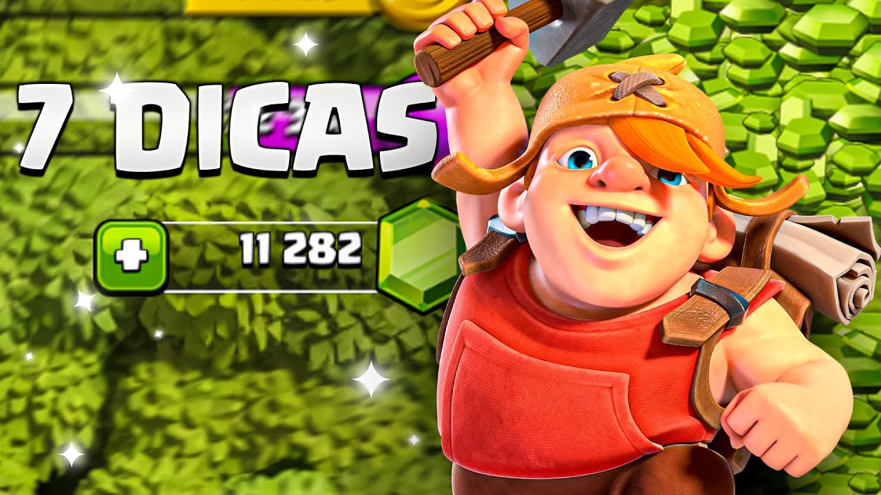 7 Formas de Conseguir Gemas de Gra&ccedil;a no Clash of clans