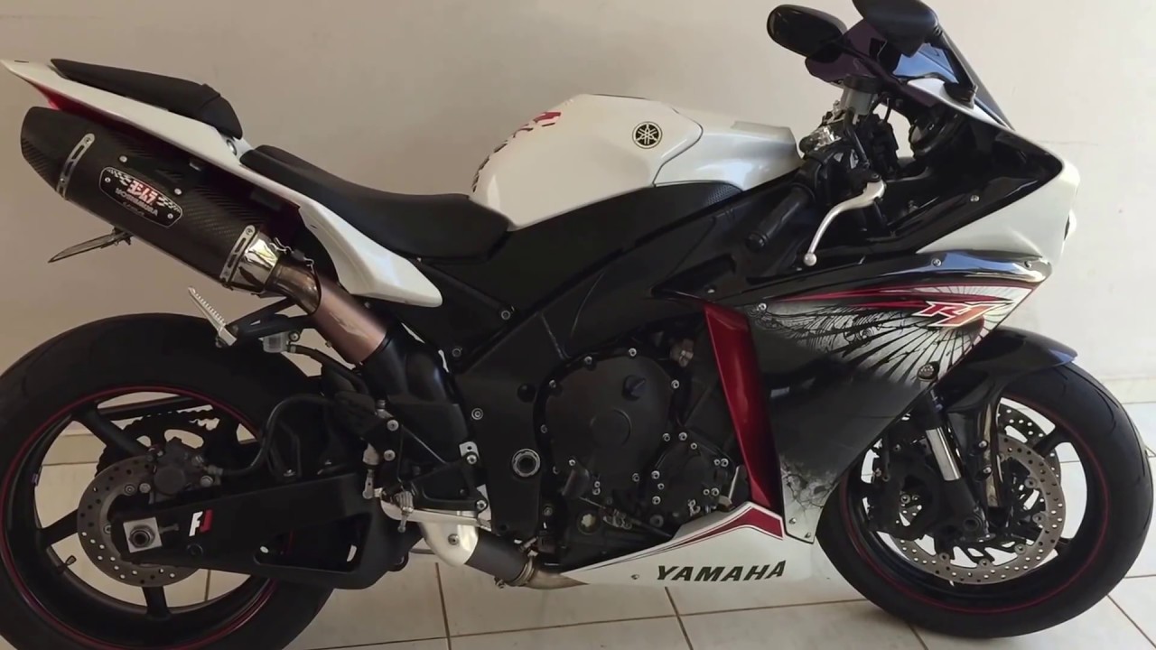 Yamaha R1 2013 escapamento Yoshimura