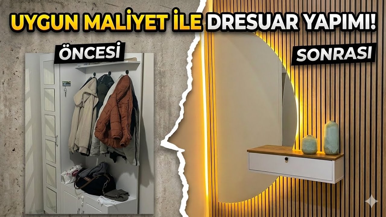 AYNALI DRESUAR - ANTRE YAPIMI (Düşük Bütçe)