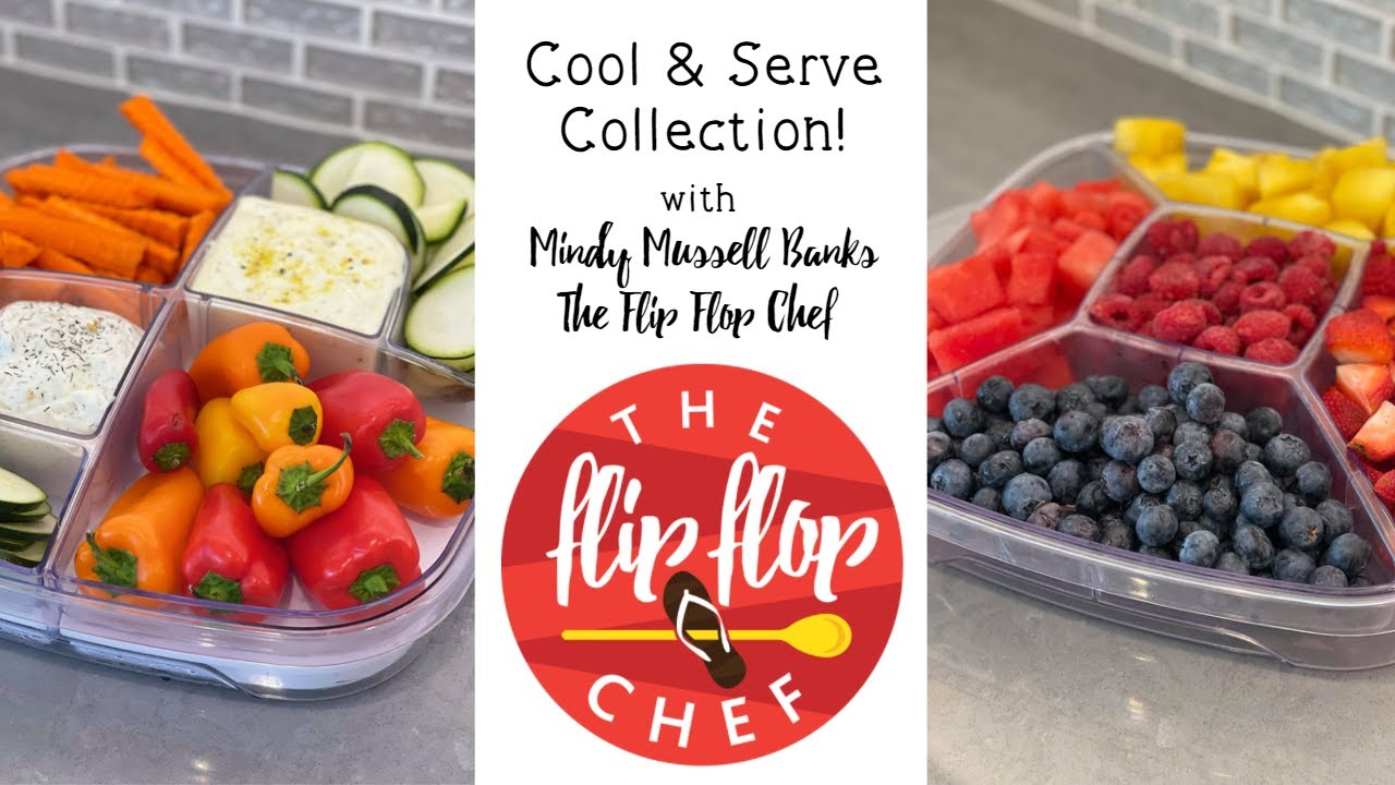 Pampered Chef Cool & Serve Collection! Get ready for all your Summer parties!!