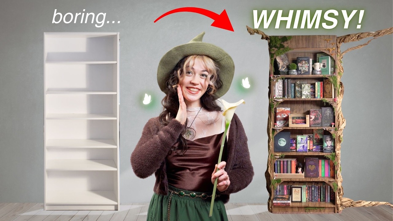 I Made my Bookshelves Into Trees