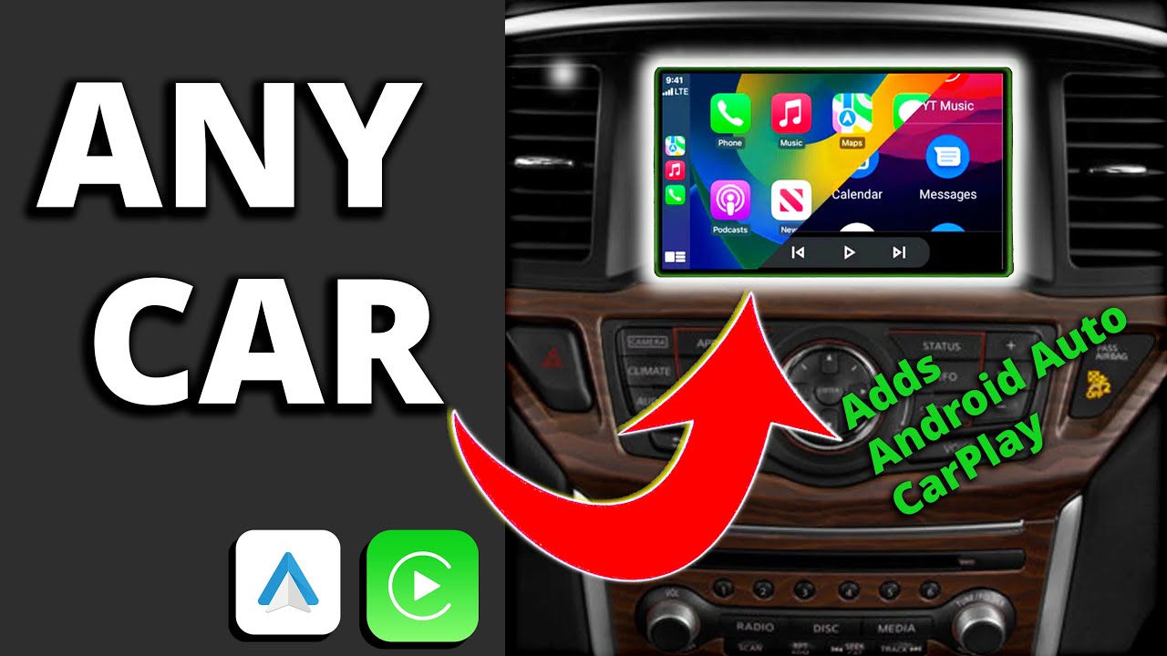 Добавьте Apple CarPlay/Android Auto к любой СТАНДАРТНОЙ магнитоле — сохраните всю заводскую интег...