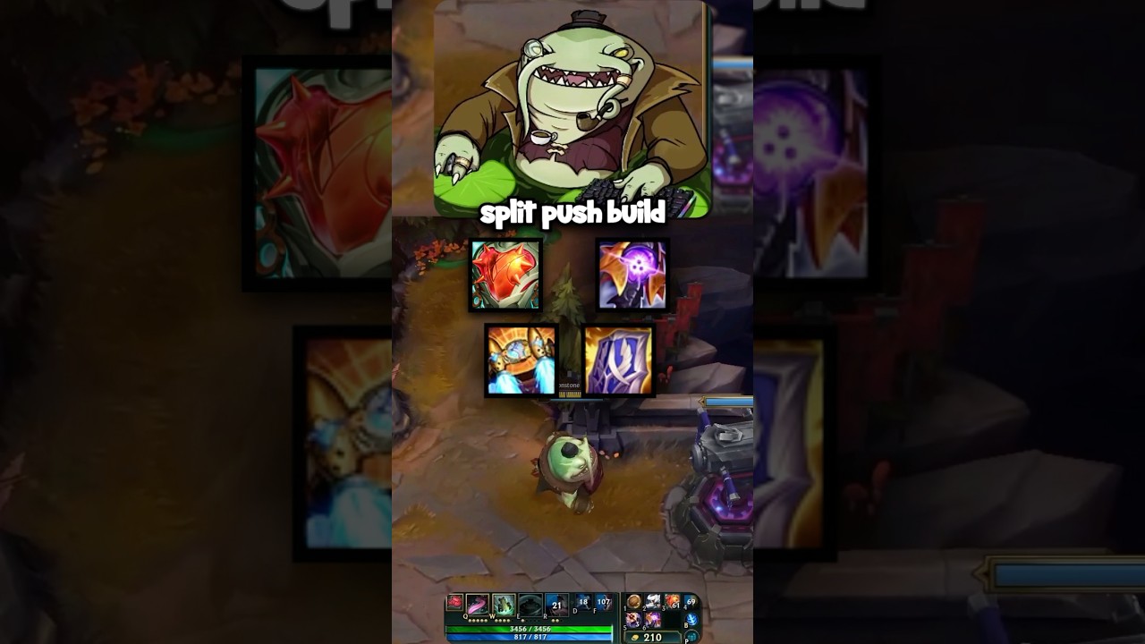 The PERFECT AP Tank Split Pushing TAHM BUILD 🐸