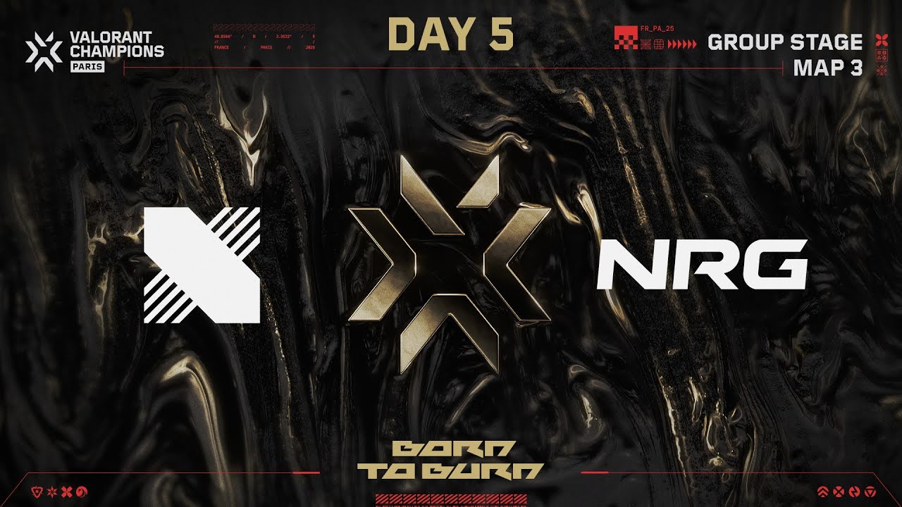 DRX vs. NRG &mdash; VALORANT Champions Paris &mdash; Group Stage &mdash; Map 03