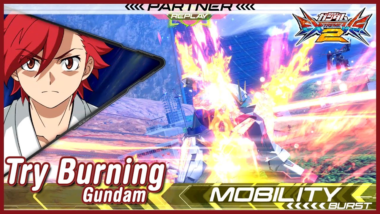EXVS2 - Try Burning Gundam Gameplay [#MNTJP2020]
