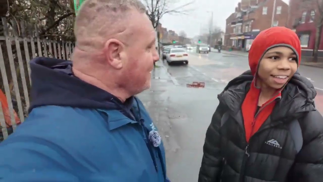 Billy Moore in Belfast Meeting The Locals......