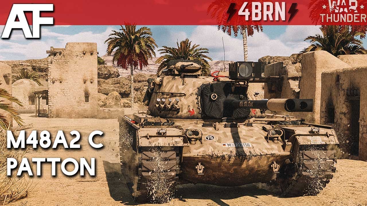 War Thunder - M48A2C Patton v službách Bundeswehr | Gameplay Tanky CZ/SK