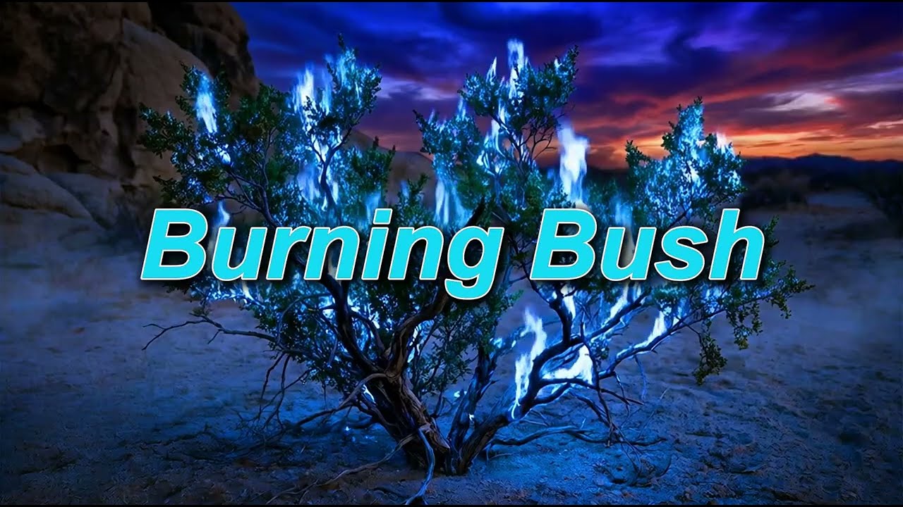 Burning Bush- Inspirational Gospel Music Fire Crackling Ambience for Worship & Praise, Meditation