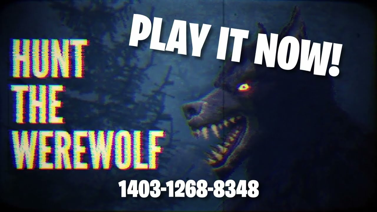 Hunt the Werewolf Update Trailer (UEFN Fortnite Map)