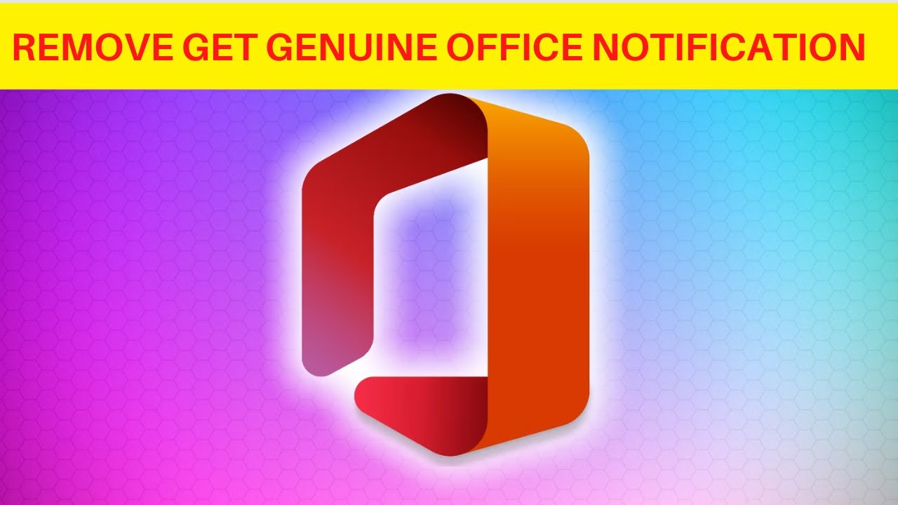 Как удалить уведомление в Office 2021 | Как исправить уведомление Office
