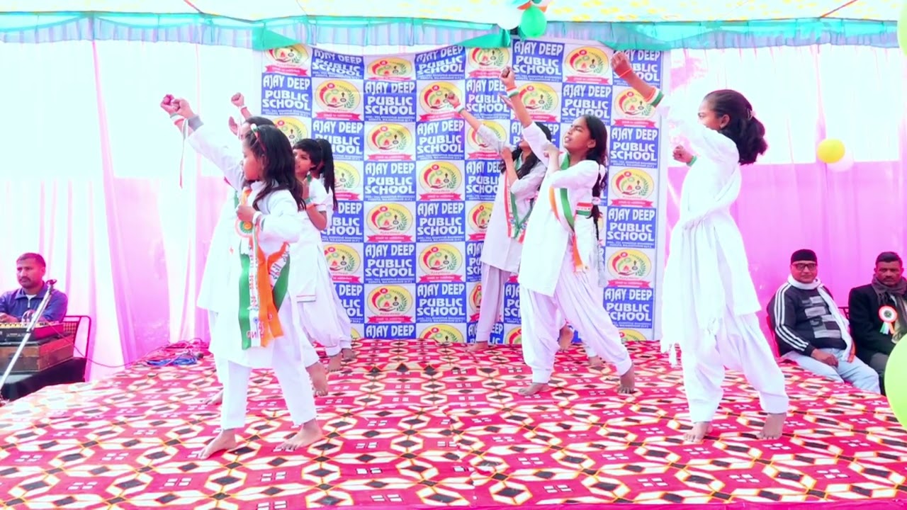 सौगंध मुझे इस मिट्टी की | best performance  school video ## 