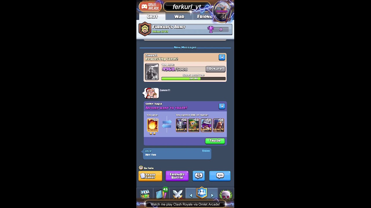 Clash Royale summer sudden death challenge live stream FurKurl