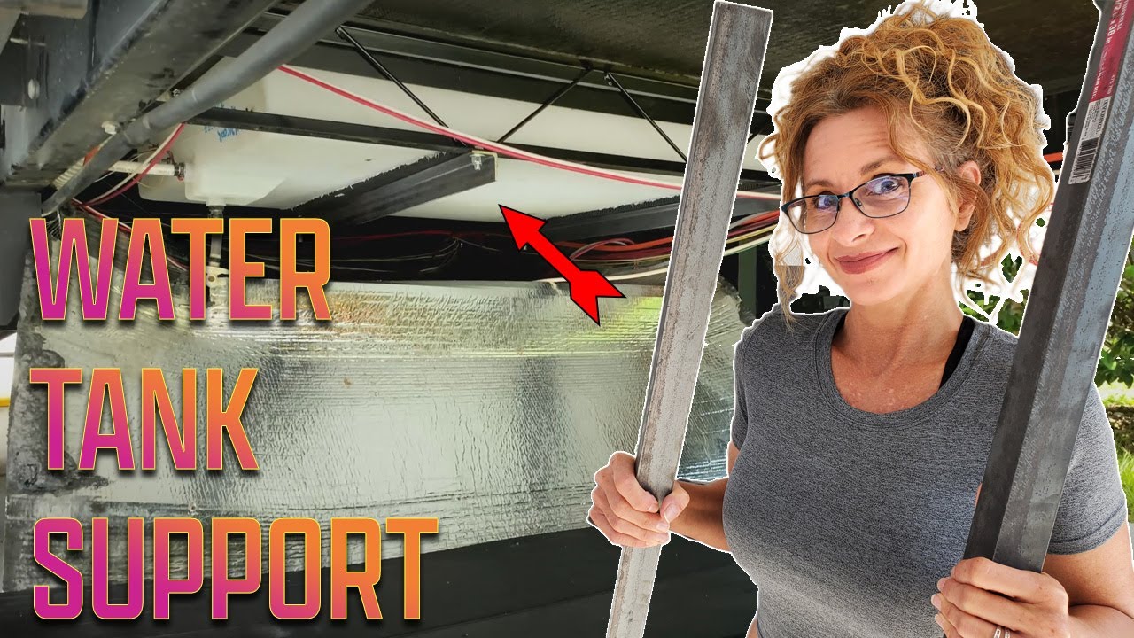 Travel with Full Tanks! RV Water Tank Support Upgrade