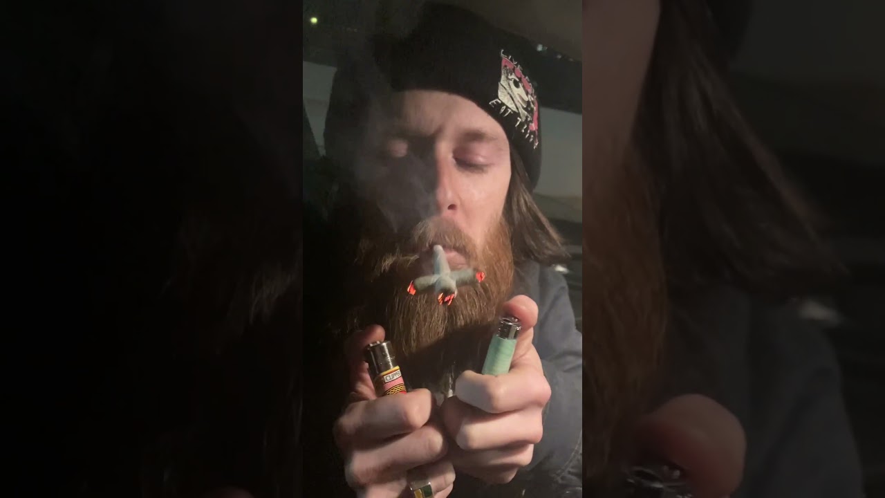 Sparking up a cross joint // frankenmuth, Michigan