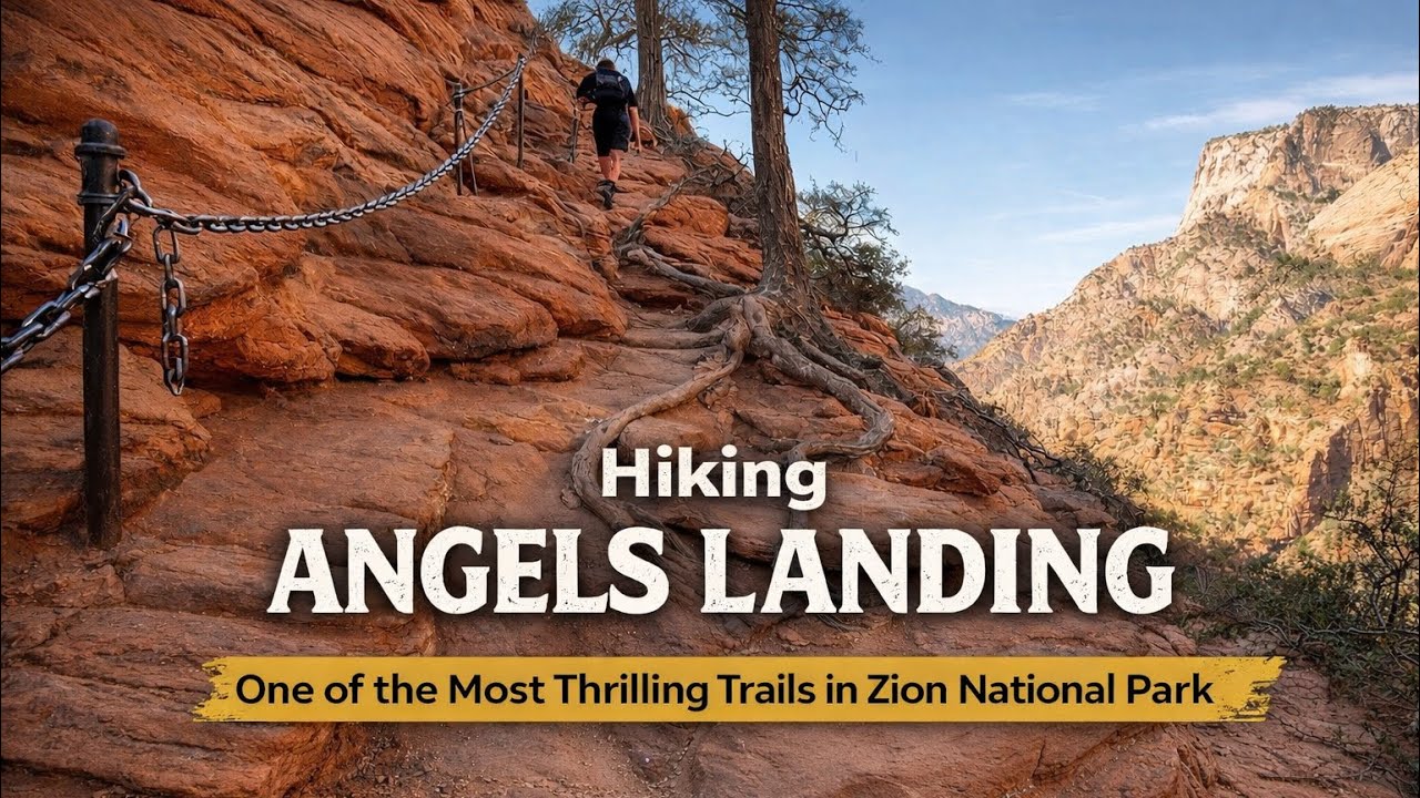 Hiking Angels Landing - Zion National Park 