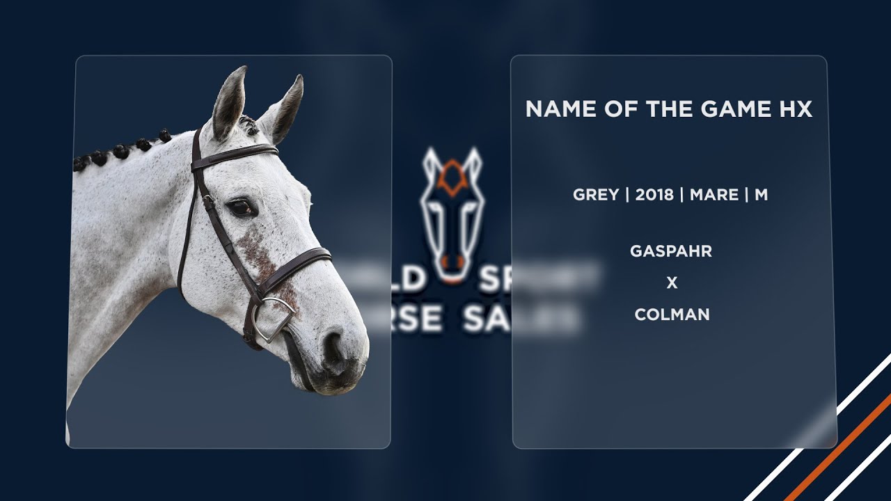 10. Name of the Game HX (Gaspahr x Colman)