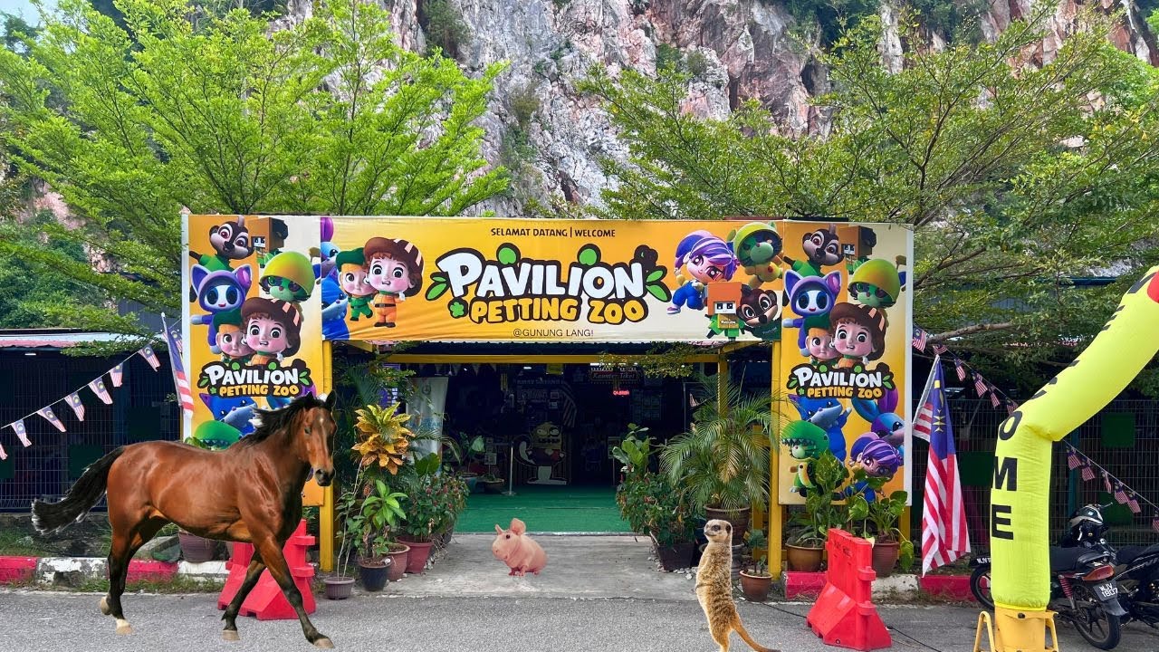 MALAYSIA IPOH PAVILION PETTING ZOO | ( Full Tour ) DETAILS