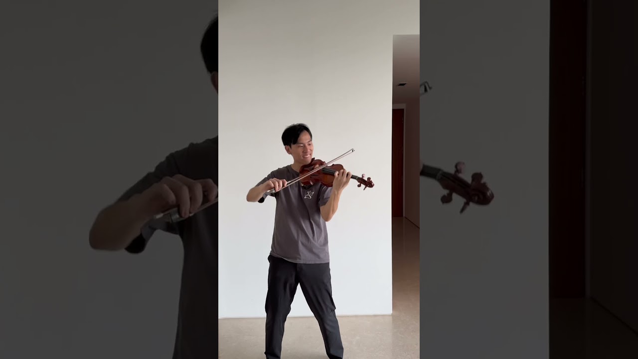 When you&rsquo;re a violinist on a TALENT SHOW