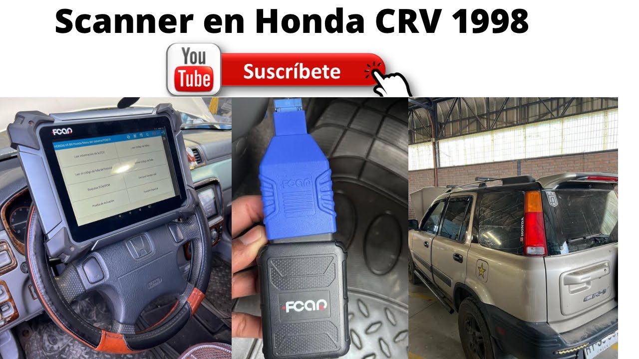 Honda CRV 1998/ Scanner Fcar
