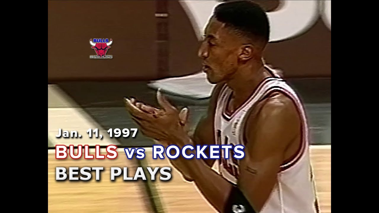January 11, 1997 Bulls vs Rockets highlights