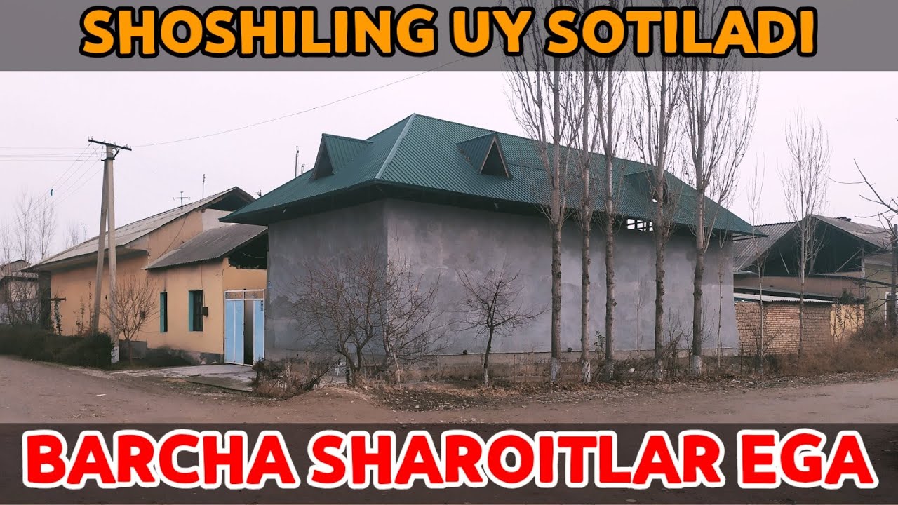 ZUDLIK BILAN 4 SOTIXDAN  IBORAT UY SOTILADI BARCHA SHAROITLARGA EGA