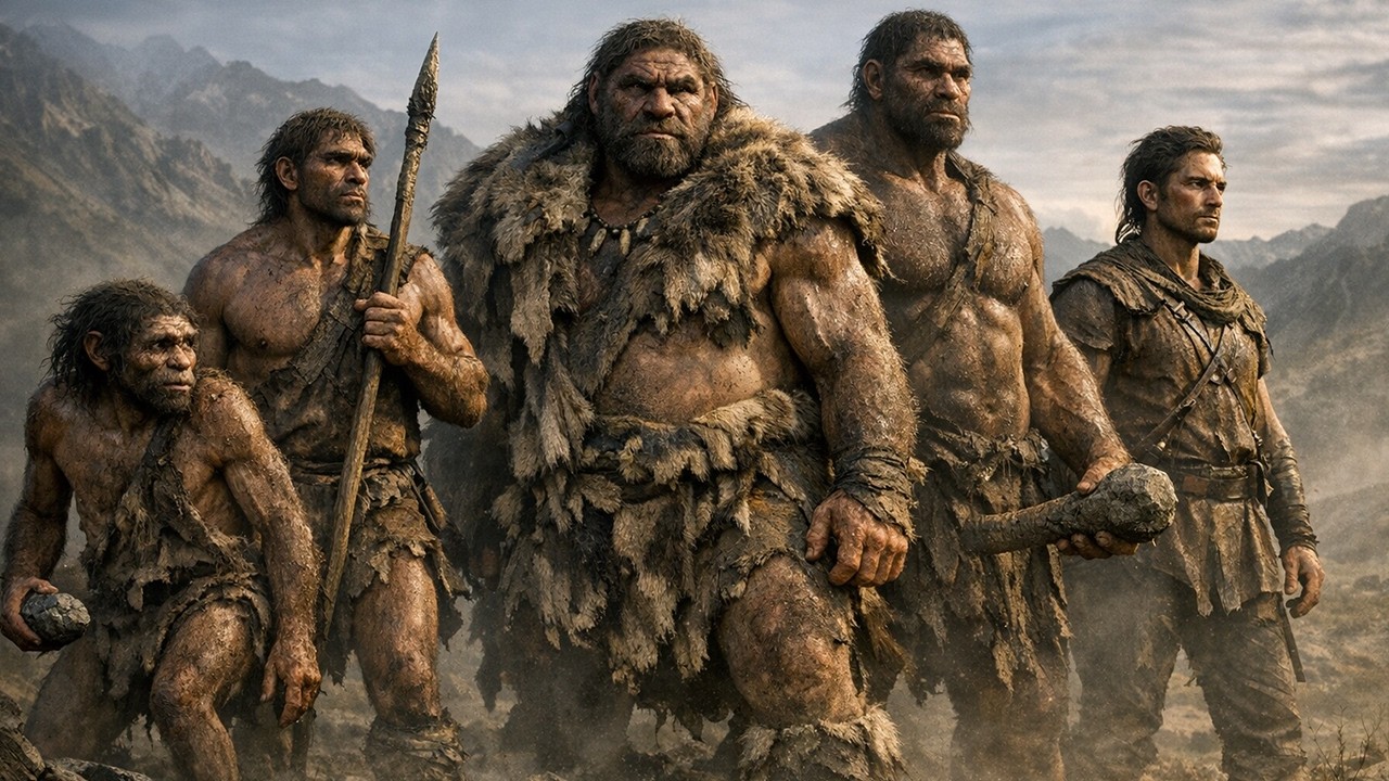 Quando Vários Tipos de Humanos Existiam ao Mesmo Tempo