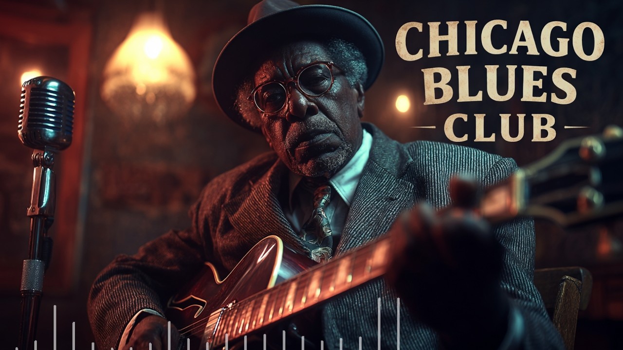 Late Night Blues Guitar – Slow Chicago Blues & Emotional Guitar Solos (Relaxing Blues Music) Vol.23