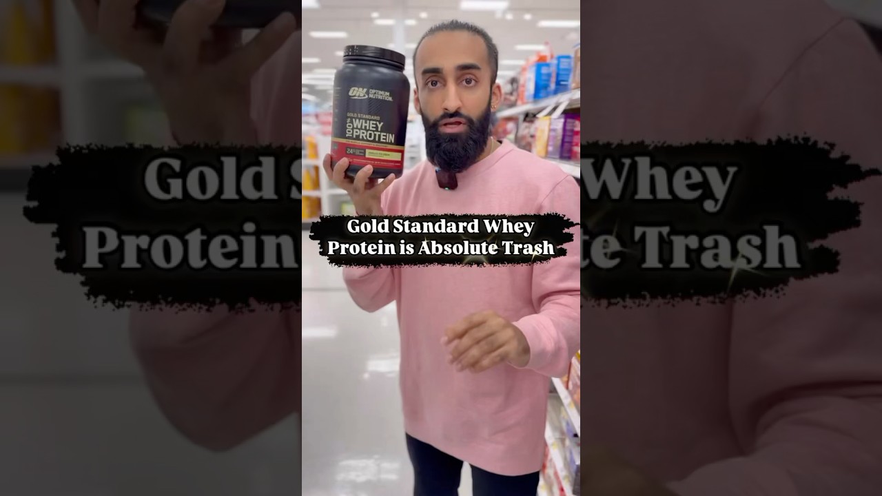 Gold Standard Whey Protein Powder is Trash #wheyprotein #proteinpowder