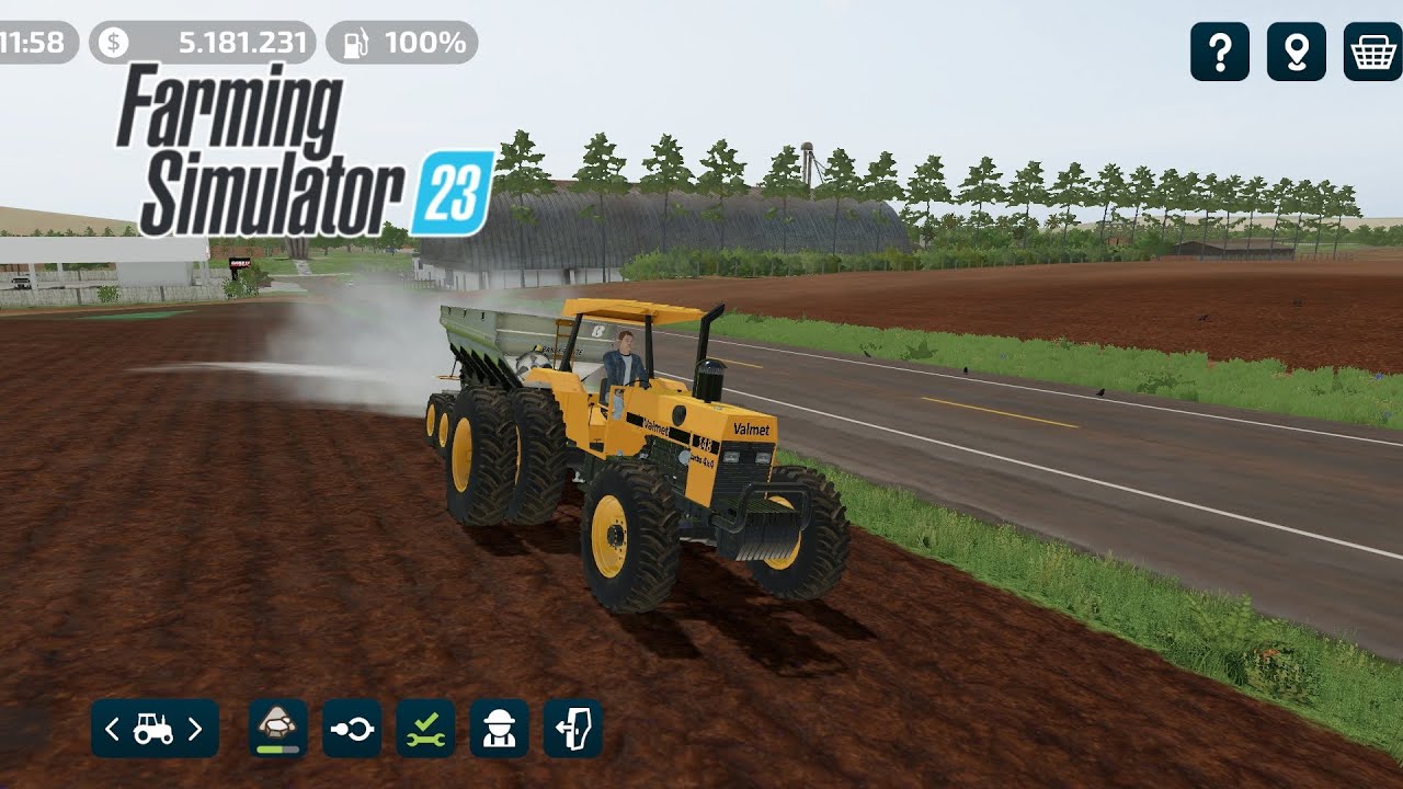 Começando a aplicação de calcário no mapa br163 ✅🤠 (OLHEM O COMENTÁRIO FIXADO)👇🏼
