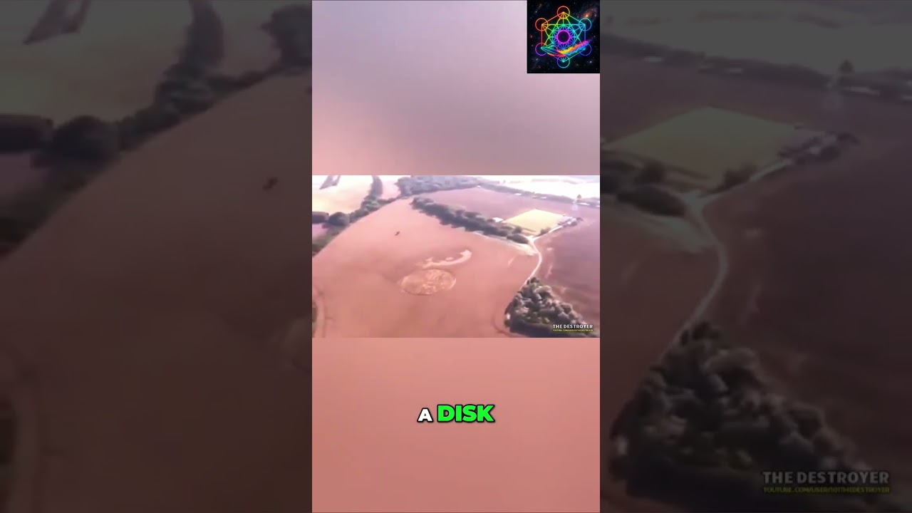 Alien Crop Circle Warning: Truth or Elaborate Hoax? #shorts