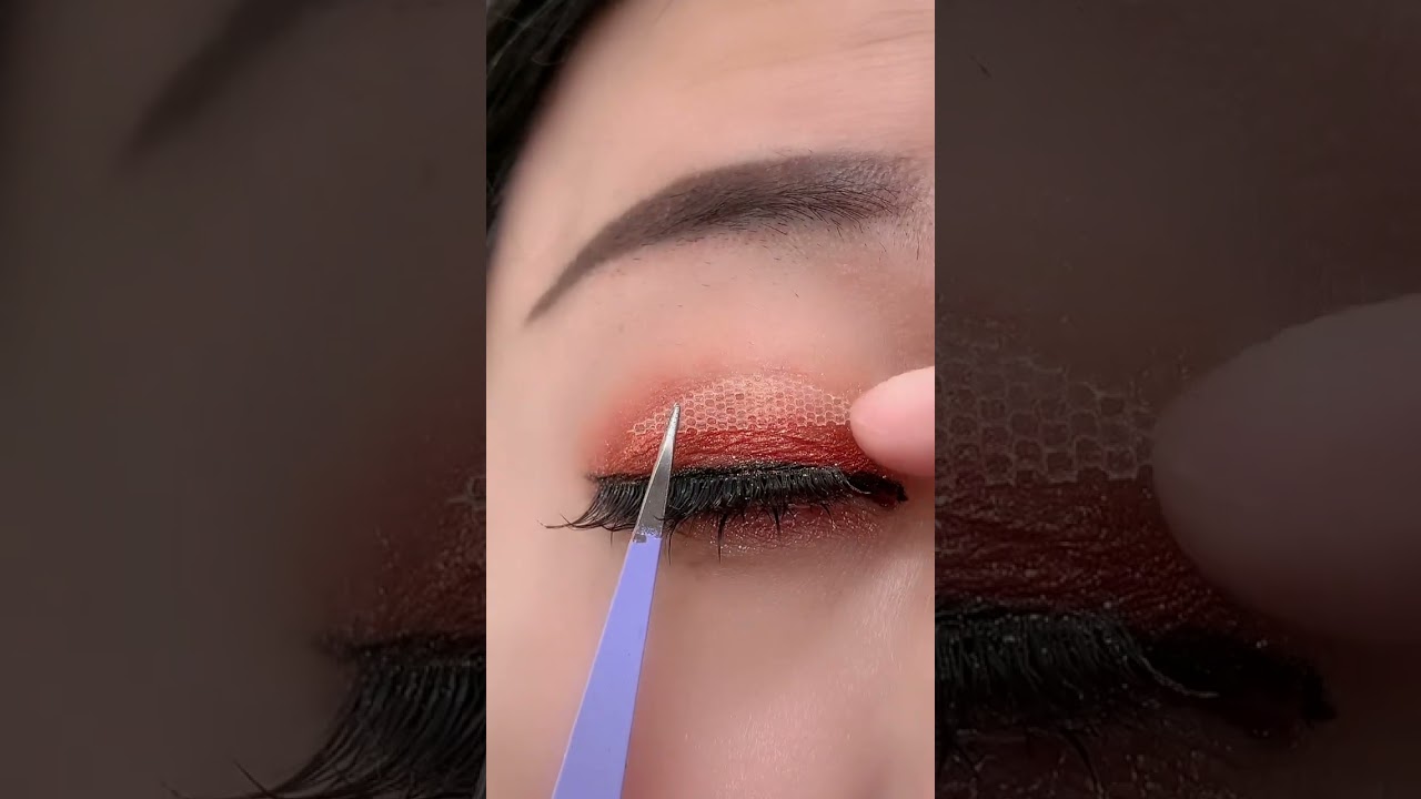 Lace double eyelid tape#double eyelid tape#invisible double eyelid tape #shorts #beauty