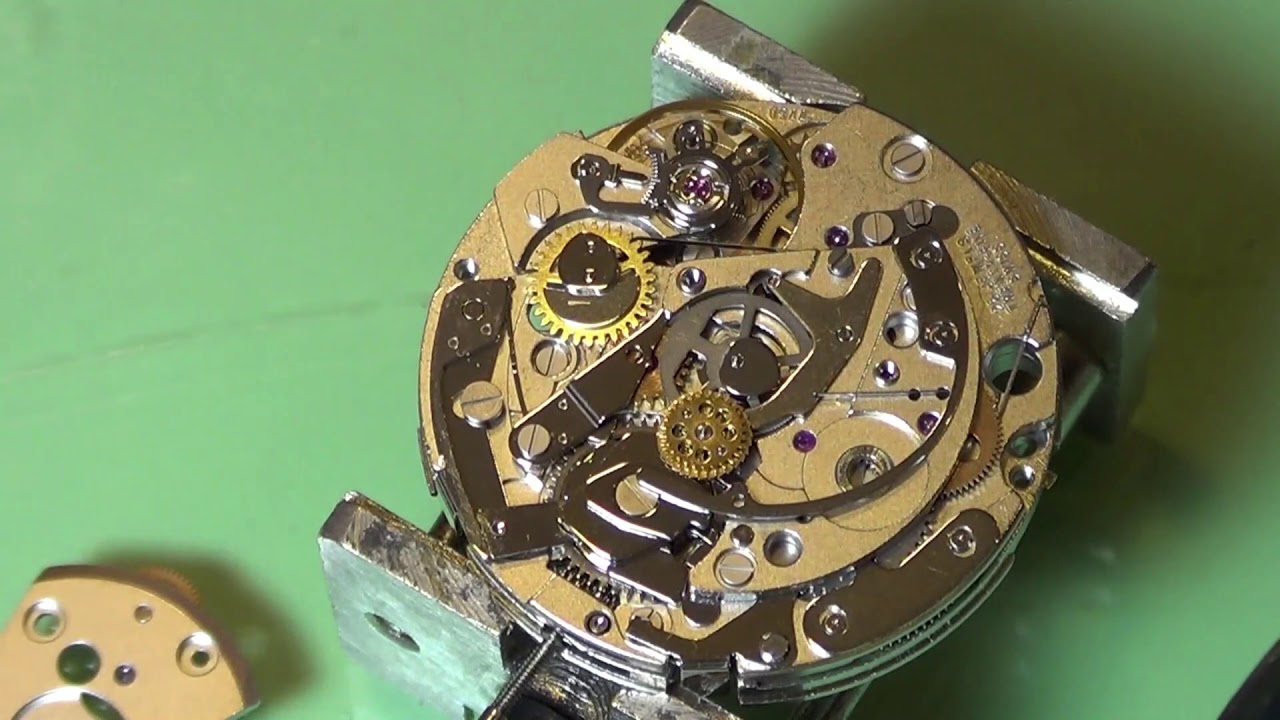 Tag Heuer Calibre 16. Eta 7750 Parte 1. Service y Reparacion.