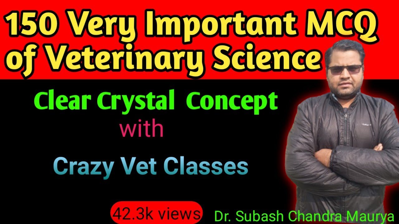 Very Imp 150 MCQ of Veterinary Science /Veterinary Classes Fast revision through Questions #vo#vmo