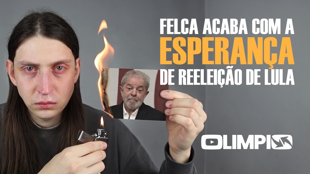 Felca ACABA com a ESPERAN&Ccedil;A de reelei&ccedil;&atilde;o de LULA