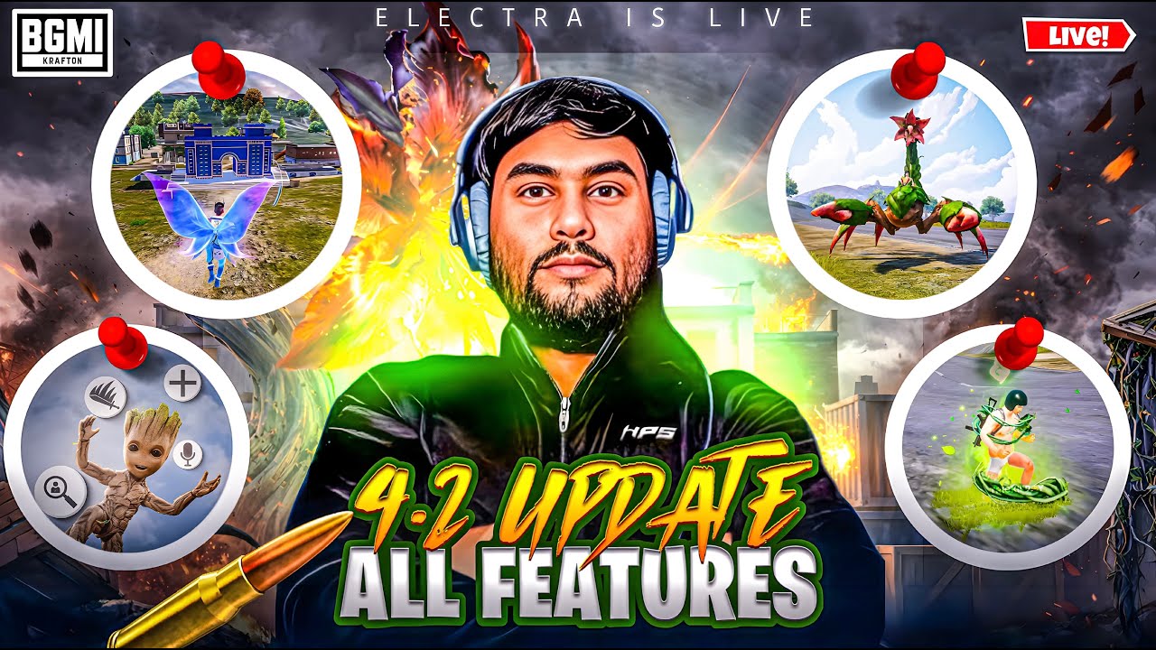 Bgmi 4.2 Update Live | ELECTRA IS LIVE  #shortsfeed  #bgmilive  #shorts  #pubglive