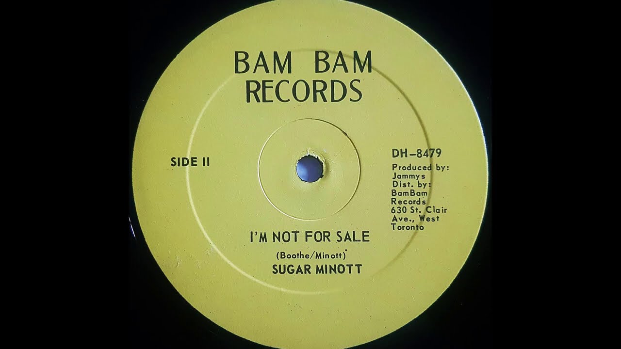 SUGAR MINOTT - I'm Not For Sale [1979]