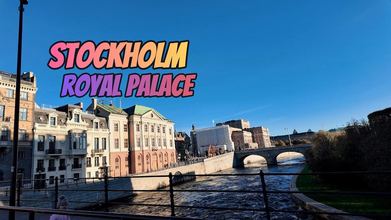 Stockholm Sweden Royal Palace walking tour 2025 4k